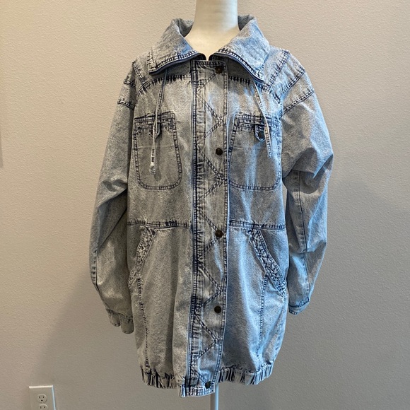 East West by The Panda Group Other - Vintage East West 1980's Acid Washed Jean Jacket Womens Size Large
